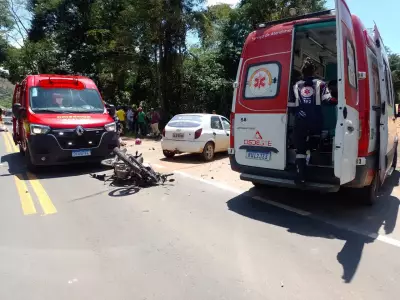 Irmãos perdem a vida em colisão entre moto e carro na rodovia MG-111 em Manhumirim