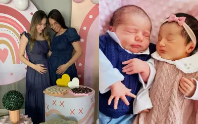 Irmãs celebram 1º aniversário dos 'primos gêmeos' após partos no mesmo dia em Jaú
