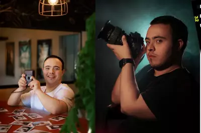 Jovem com Síndrome de Down descobre paixão pela fotografia e almeja carreira profissional