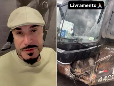 Latino revela que não usava cinto em acidente de ônibus na SP-310 e confirma show
