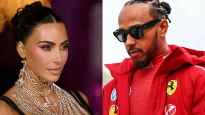 Lewis Hamilton e Kim Kardashian viajam juntos para Tóquio com filhos e família