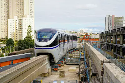 Linha 17-Ouro do Monotrilho em SP será inaugurada oficialmente na próxima terça-feira