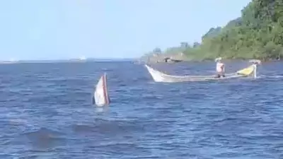 Marinheiro realiza resgate heroico após barco afundar com família em Paranaguá