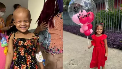 Menina de 4 anos supera câncer raro após três transplantes de medula em Teresina
