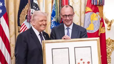 Merz apoia Trump contra Irã e critica ex-premiê Merkel em reunião na Casa Branca