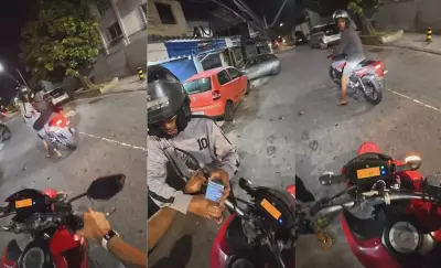 Motoboy grava próprio assalto em Madureira após sofrer três roubos na mesma rua