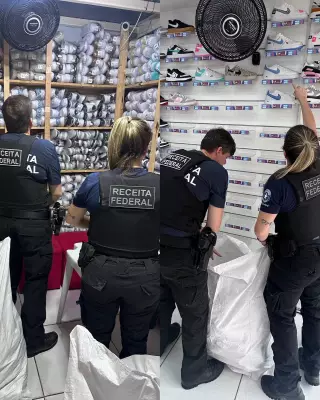 Operação Piratas apreende mais de uma tonelada de produtos falsificados em Maceió