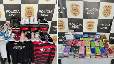 Operação 'Réplica Zero' apreende produtos falsificados em Votorantim