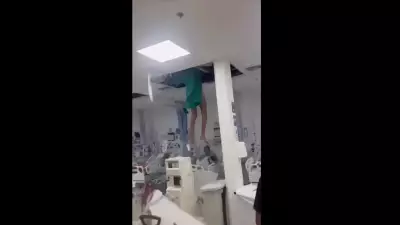 Paciente cai do teto de hospital público no Rio ao tentar fuga pelo sistema de ventilação