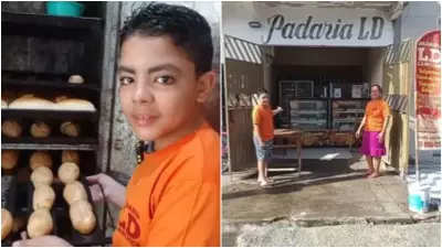 Padaria no Ceará viraliza com vídeo do filho da dona: 'Se quiser vir comprar'