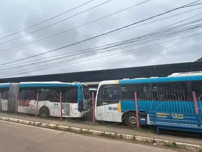 Paralisação de ônibus em Rio Branco deixa passageiros esperando por mais de uma hora