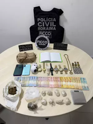 Polícia fecha 'boca de fumo do Madimbu' em Rorainópolis e prende casal ligado ao PCC