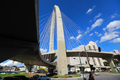 Ponte Estaiada Juana Blanco em São José dos Campos será interditada por 10 dias para manutenção