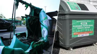 Porto Alegre substitui contêineres de plástico por metálicos após onda de vandalismo