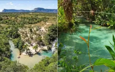 Praia do Pequizeiro: Oásis de águas cristalinas no Cerrado tocantinense atrai turistas em busca de paz