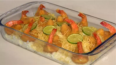 Receita Exclusiva: Camarão Saint Jacques com Arroz Cremoso no Terra da Gente