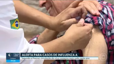 Rio antecipa vacinação contra gripe após aumento fora de época de casos de influenza A