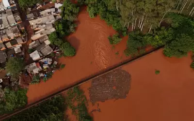 Sobrevoo expõe falhas críticas em sistema antienchentes que ameaça 170 famílias em Ribeirão Preto