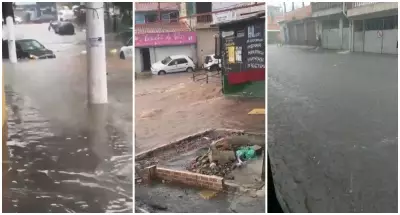 Temporal em SP provoca desabamento de casas e carro arrastado na Zona Sul