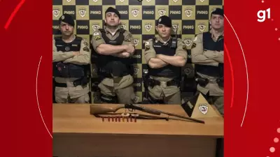 Tentativa de homicídio por ciúmes em Carbonita termina com dois presos e armas apreendidas