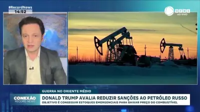 Trump avalia reduzir sanções ao petróleo russo para baixar preços dos combustíveis