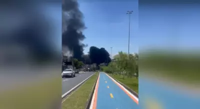 Vazamento de Combustível Causa Incêndio e Interdição em Avenida de Sorocaba