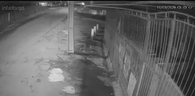 Vídeo de segurança flagra atropelamento fatal na Zona Oeste de Manaus