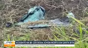 Acidente fatal com van na BR-230 em Santa Rita deixa jovem morto e quatro feridos