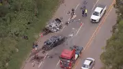 Acidente fatal na BR-040 em Nova Lima deixa uma pessoa morta e quatro feridas