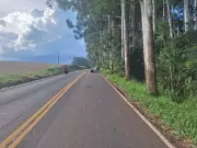 Acidente fatal na SC-161: jovem de 22 anos morre e três ficam feridos em Palma Sola