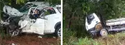 Acidente na MGC-135 em Mirabela mata policial e deixa outro militar gravemente ferido