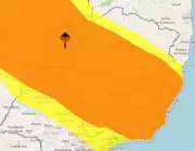 Alerta laranja de chuva intensa atinge mais de 700 cidades em Minas Gerais
