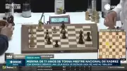 Aos 11 anos, mestre nacional de xadrez revela: 'Meu grande sonho é ser campeã mundial'