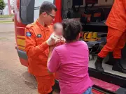 Bebê de 5 dias é socorrida após engasgo durante amamentação em Campo Novo do Parecis
