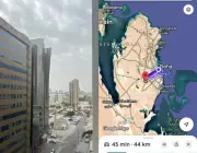 Casal brasileiro preso no Catar em meio a tensões militares no Oriente Médio