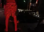 Casal morre em colisão entre moto e trator que fugiu do local na Grande Natal