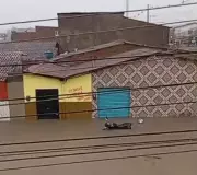 Chuvas intensas alagam cidades de Alagoas e deixam 50 desabrigados em Rio Largo