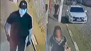 Câmeras de segurança capturam sequestro de funcionária de banco em Suzano