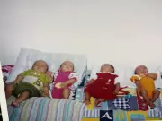 Coincidência rara: cunhadas dão à luz a casais de gêmeos com apenas quatro dias de diferença