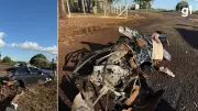 Colisão frontal entre carro e caminhão mata motorista na RS‑223 em Ibirubá