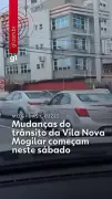 Congestionamento intenso afeta distrito de César de Sousa em Mogi das Cruzes na véspera da Páscoa