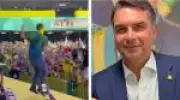 Dancinha de Flávio Bolsonaro em Natal gera comparações entre governistas e opositores nas redes
