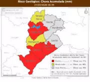 Defesa Civil emite alerta de risco geológico para seis regiões de Belo Horizonte