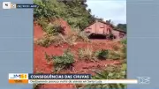 Deslizamento de terra devasta zona rural de Santa Luzia, no Maranhão, após fortes chuvas