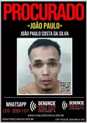 Disque Denúncia divulga cartaz de suspeito de feminicídio em Paraty (RJ)
