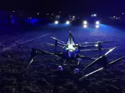 Drone leva imagem de Nossa Senhora Aparecida 'voando' em abertura de rodeio no Rio Grande do Sul