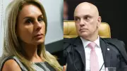 Esposa de Alexandre de Moraes nega receber mensagens de dono do Banco Master