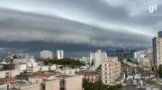Frente fria traz alertas de tempestades e ventos de 100 km/h ao Rio Grande do Sul