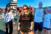 Fãs de Sabrina Carpenter usam camisetas com 'piada cristã' no Lollapalooza em São Paulo