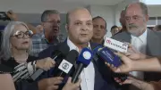 Governador Ibaneis Rocha nega envolvimento em operação que mira líder do governo no DF